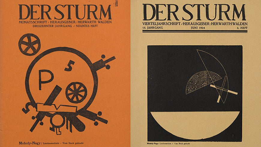 Markantes Grafikdesign von László Moholy-Nagy